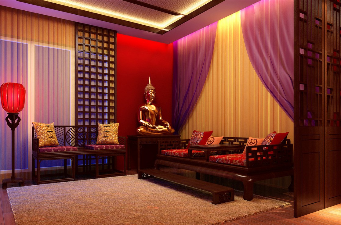 Serene Asian Interior Design for Peaceful and Elegant ...