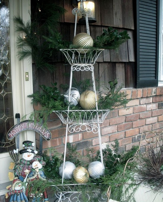 Tiered Christmas Ornamentt Stand
