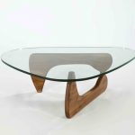 Classy Glass Element for Contemporary Coffee Table with Best Design  Wooden Table's Leg p