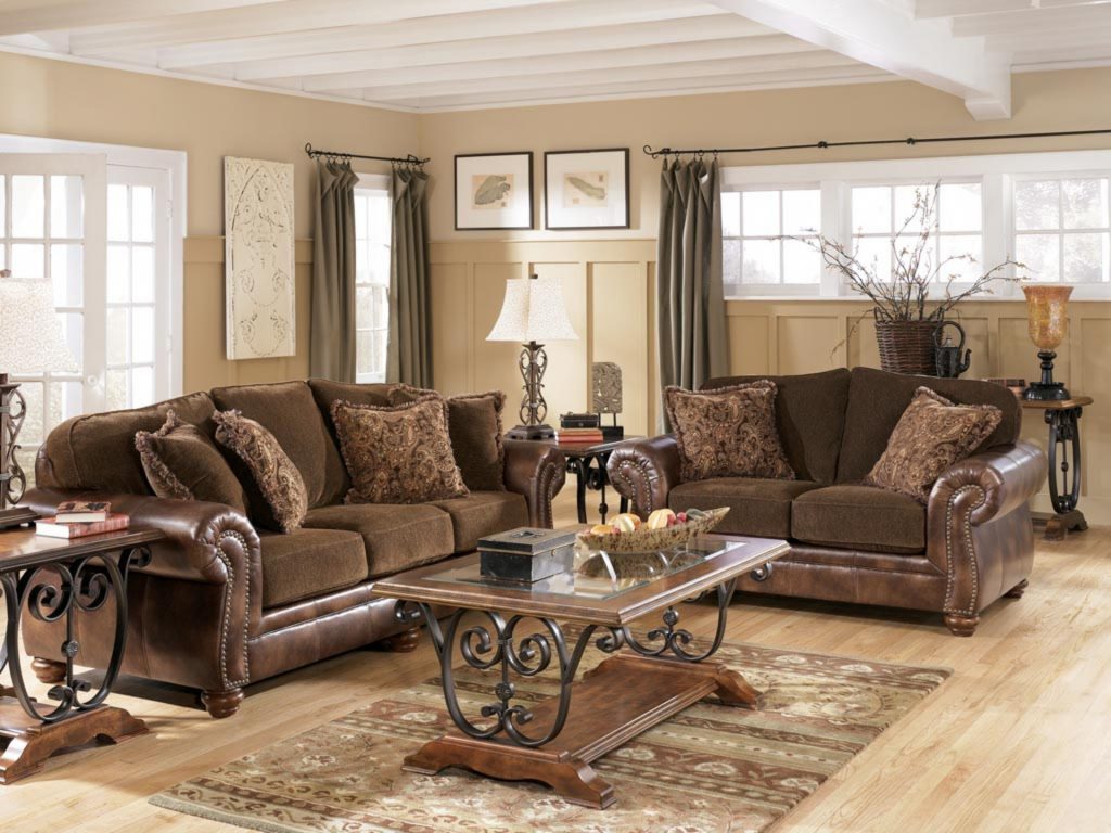 Preety Furniture for Antique Living Room Ideas with Big Sofa near Unique Wooden Table