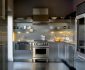 Angelic Stainless Steel Cabinet also Mounted Shelf plus Induction Stove for Ikea Kitchen Design 2016