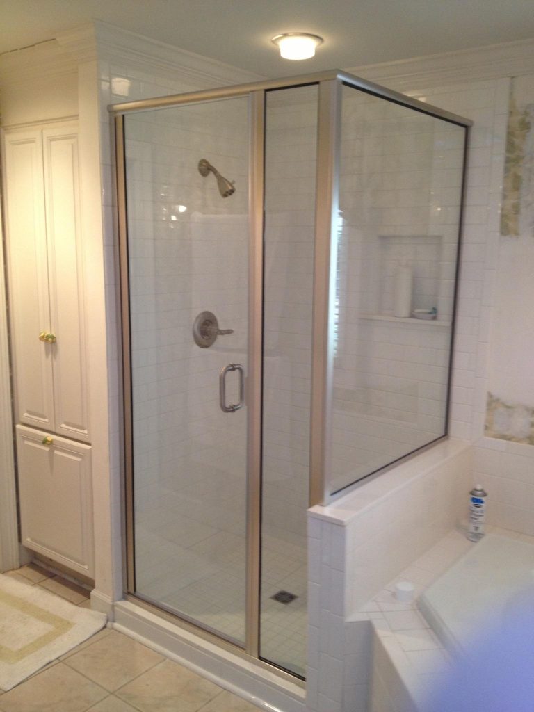 Brilliant Ideas of Alumax Shower Doors using Tempered Glass Material plus Stainless Steel Frame