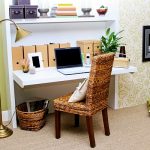 Home office table with notebook and lot of details