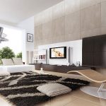 Luxurious interior Persian Living Room designs with White Sofa also Comfortable Lounge Chair