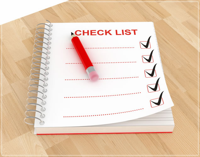 Planning Checklist