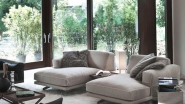 Terrific Sleeper Chairs of Modern Living Room Chairs Applying Light Gray Color Completed with Soft Cushions