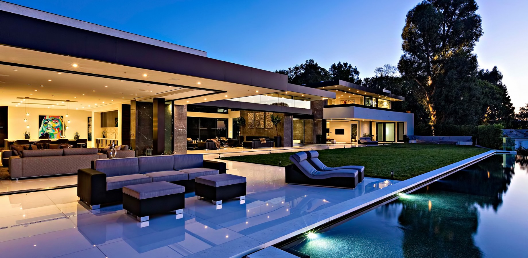 Timeless Contemporary Luxury Homes with Glamorous Interior Elements  Ideas 4 Homes