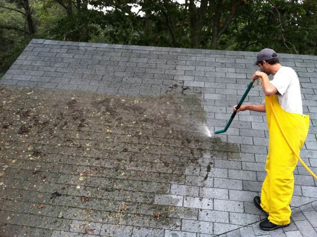Cleaning Roof Debris