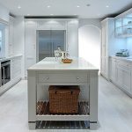 White Themed Bespoke Kitchen