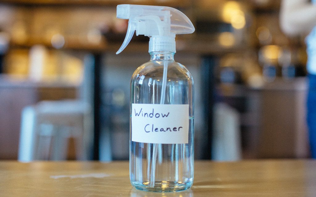 Homemade Window Cleaning Solution