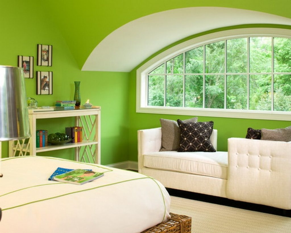 Vibrant Wall Paint Color