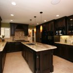 (5) Classic Kitchen using Best Interior Design 2016 with Long Oak Counter and Wooden Island