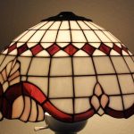 Antique Glass Lampshade