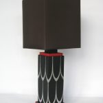 Cubist Art Deco Lamp