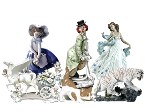 Selected Lladro Figurines