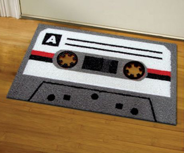 Cassette Tape Welcome Doormat