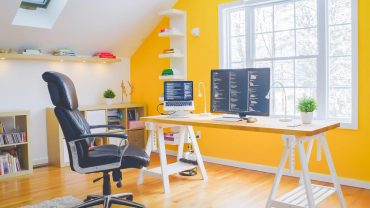 yellow-home-office