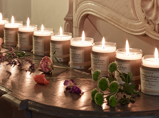 scented candles for natural aroma
