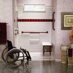 Barrier Free Shower for Wheelchair access