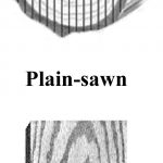 plain flat cut veneer