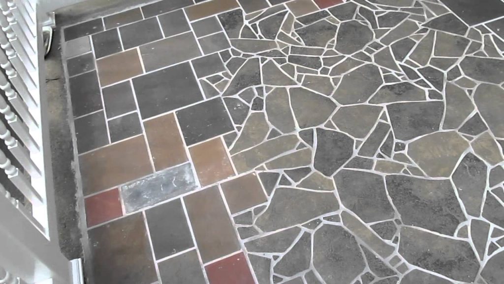 tile mosaic patio