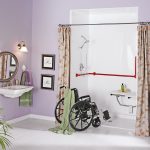wheelchair access shower