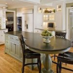 kitchen island with Extended Seating Space