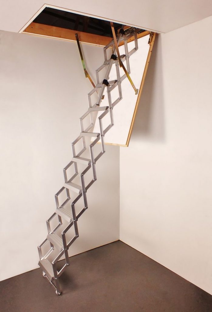 scissors loft ladder