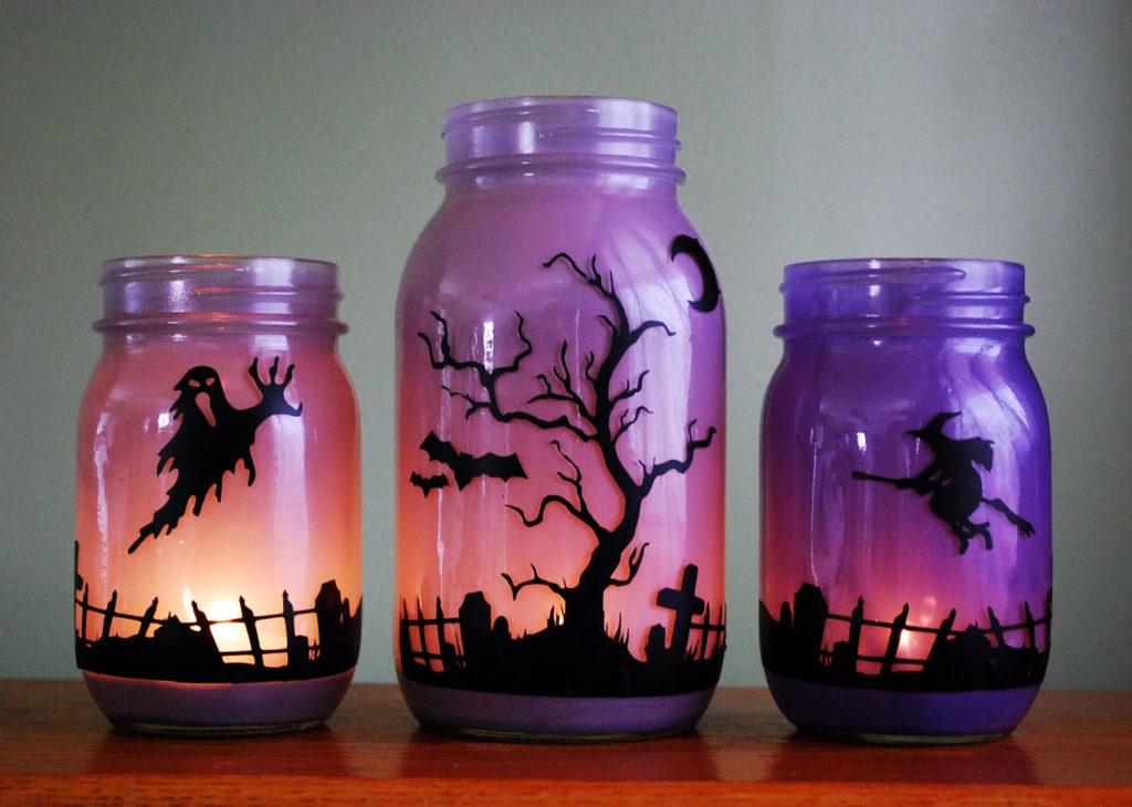 Halloween Mason Jars